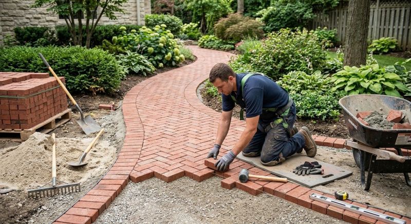 Brick Paving Installation in Boston, MA